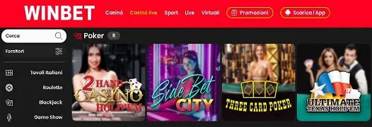 bonus casinò winbet