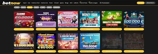 betnow bonus casinò
