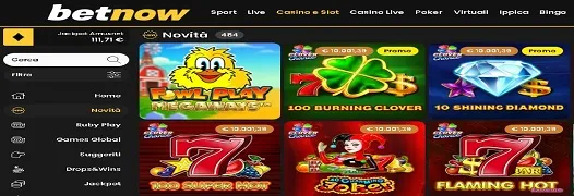 bonus casinò betnow