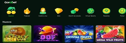 bonus casinò goralbet