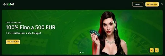 goralbet bonus casinò