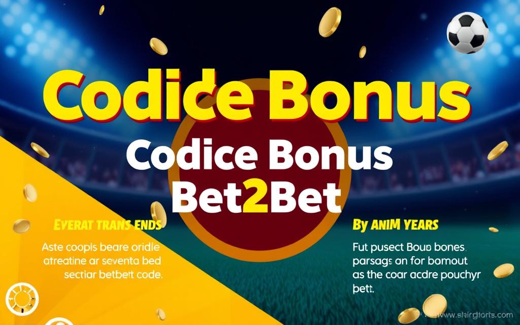 codice bonus bet2bet